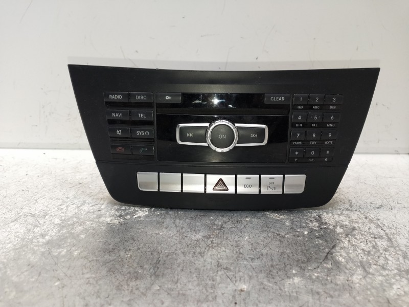 Recambio de sistema audio / radio cd para mercedes clase c (w204) lim. c 250 cgi blueefficiency (204.047) referencia OEM IAM A20