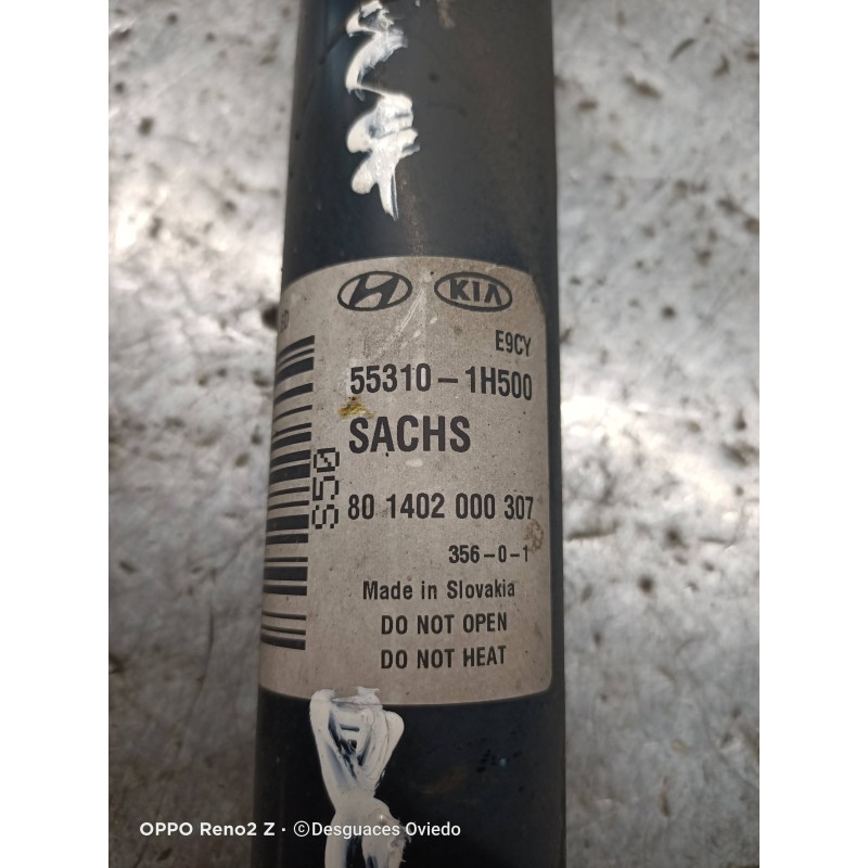 Recambio de amortiguador trasero derecho para kia cee´d sporty wagon concept referencia OEM IAM 553101H500  
