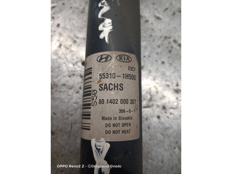 Recambio de amortiguador trasero derecho para kia cee´d sporty wagon concept referencia OEM IAM 553101H500  