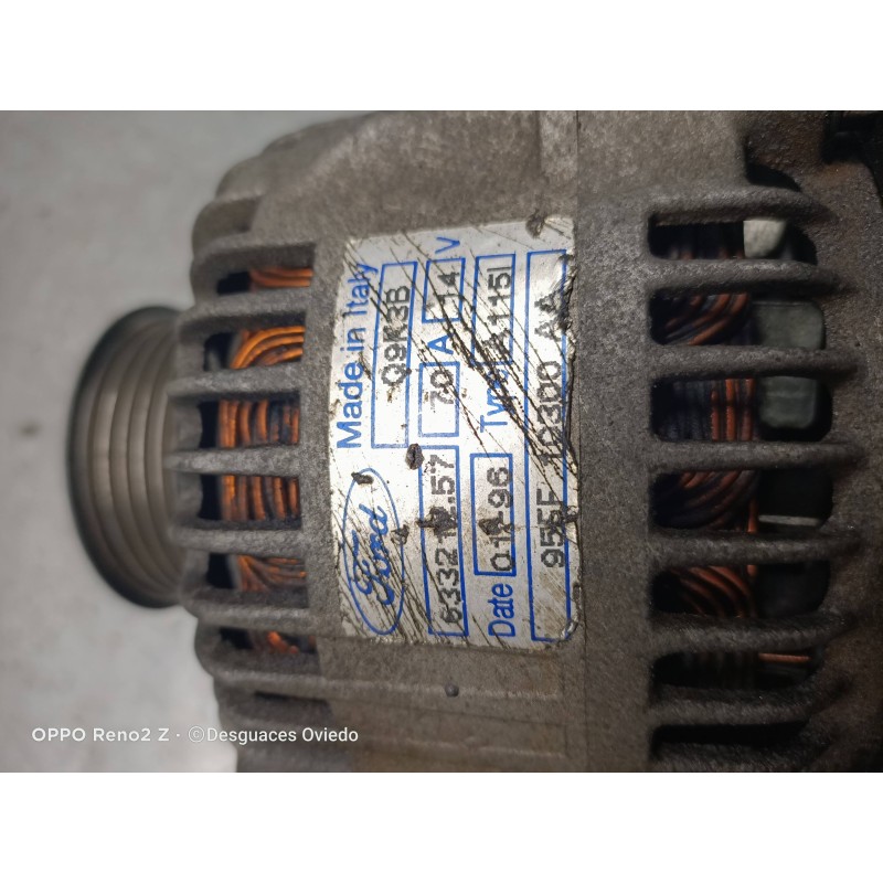 Recambio de alternador para ford escort berl./turnier atlanta berlina referencia OEM IAM 955F10300AA  