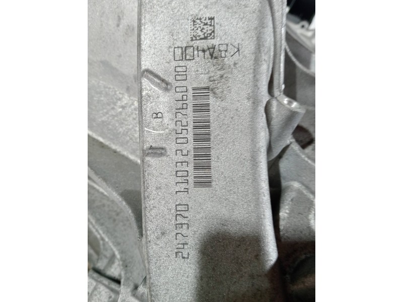 Recambio de caja cambios para mercedes clase a (bm 177) a 200 d (177.012) referencia OEM IAM 247370 247370110320527660K8A400 AUT