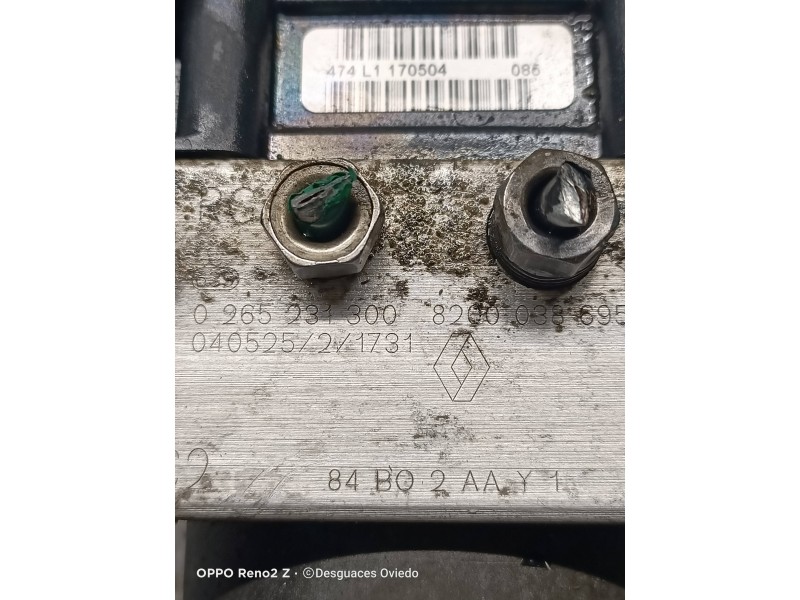 Recambio de abs para renault megane ii berlina 3p authentique referencia OEM IAM 0265800300 0265231300 8200038695