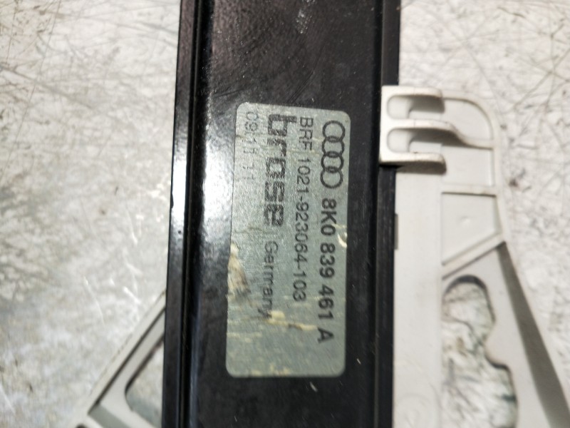 Recambio de elevalunas trasero izquierdo para audi a4 ber. (b8) s line sportpaket / plus referencia OEM IAM 8K0839461A  4P