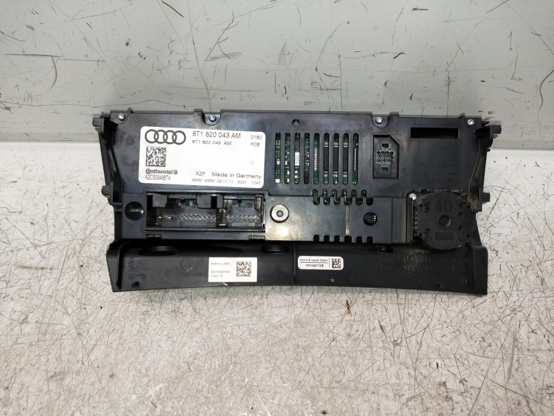 Recambio de mando calefaccion / aire acondicionado para audi a4 ber. (b8) s line sportpaket / plus referencia OEM IAM 8T1820043A