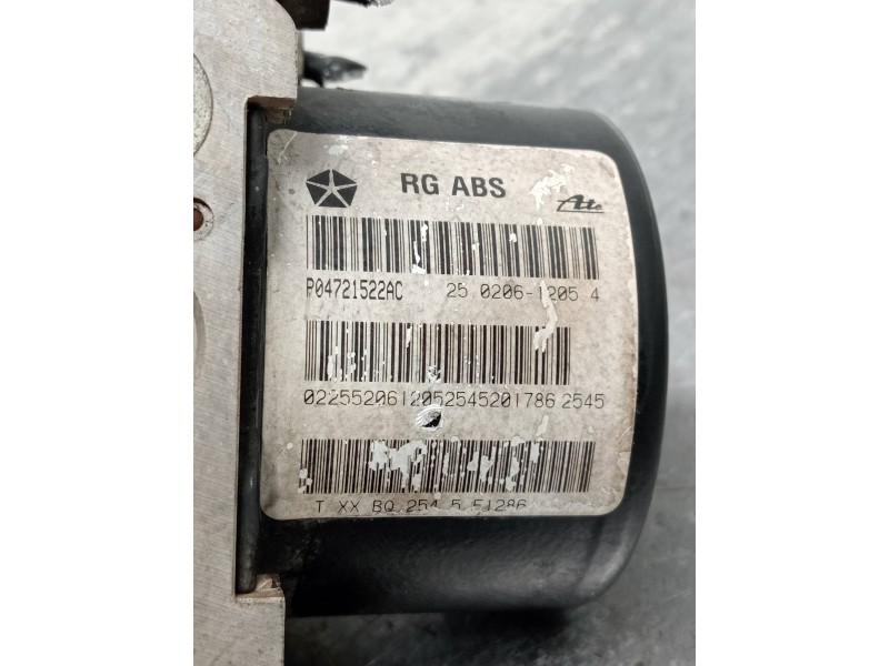 Recambio de abs para chrysler voyager (rg) 2.5 crd lx referencia OEM IAM 00403064E000 25092643553 25060001003 25020612054 P04721