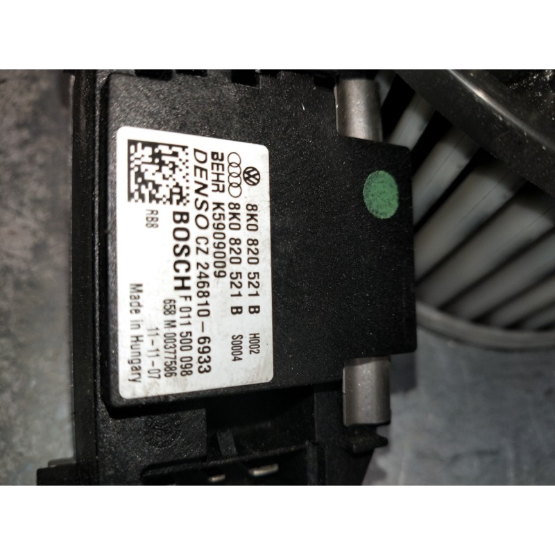 Recambio de motor calefaccion para audi a4 ber. (b8) s line sportpaket / plus referencia OEM IAM 8K0820521B  