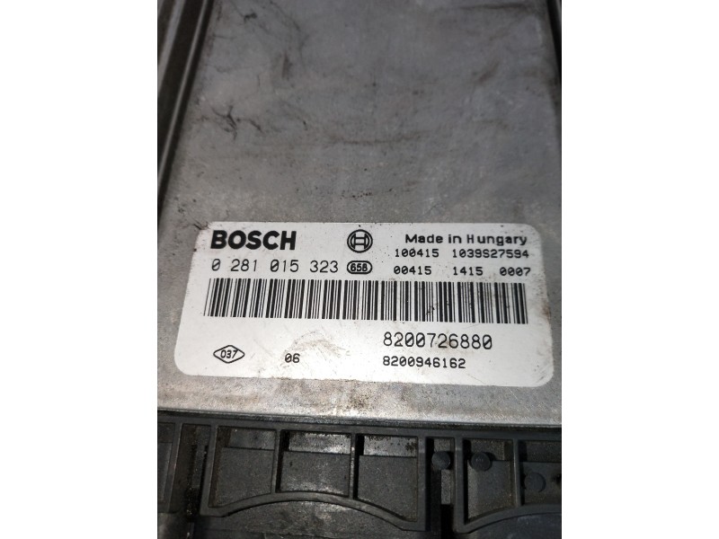 Recambio de centralita motor uce para renault laguna iii authentique referencia OEM IAM 0281015323 820726880 8200946162