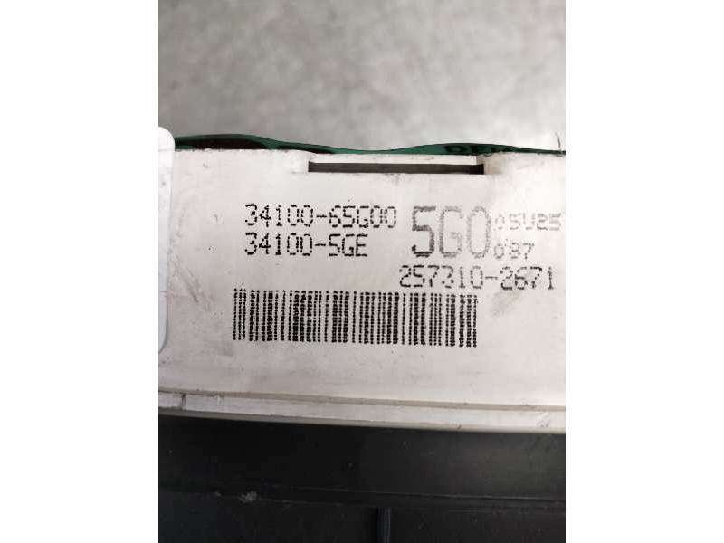 Recambio de cuadro instrumentos para suzuki baleno berlina sy (eg) 1.9 turbodiesel referencia OEM IAM 3410065G00 5G0 