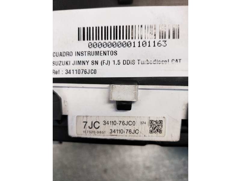 Recambio de cuadro instrumentos para suzuki jimny sn (fj) 1.5 ddis turbodiesel cat referencia OEM IAM 3411076JC0 7JC 