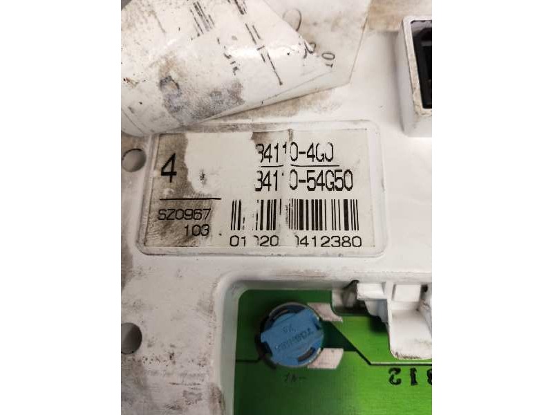 Recambio de cuadro instrumentos para suzuki liana rh (er) 1.6 16v cat referencia OEM IAM 3411054G50  