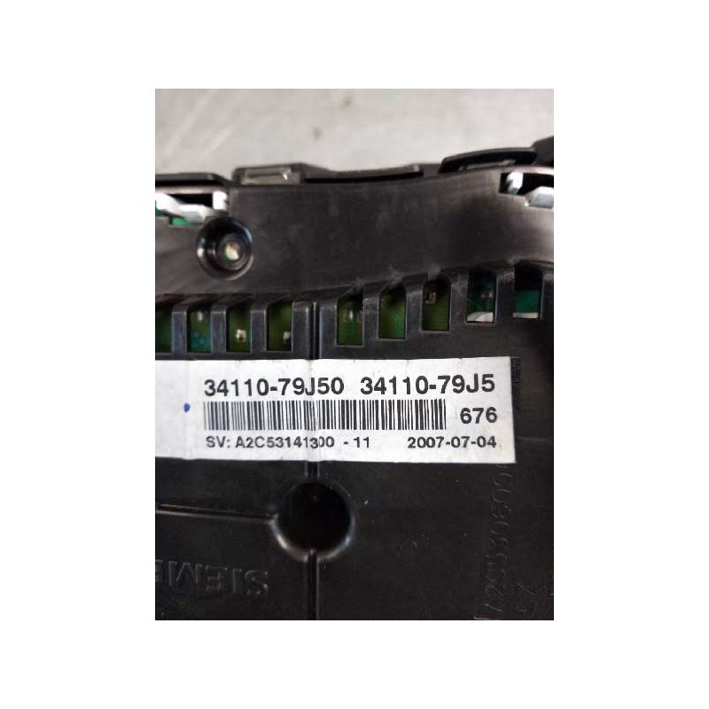 Recambio de cuadro instrumentos para suzuki sx4 rw (ey) 1.9 ddis turbodiesel referencia OEM IAM 3411079J50 676 A2C53141300 