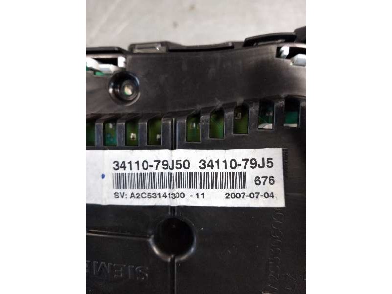 Recambio de cuadro instrumentos para suzuki sx4 rw (ey) 1.9 ddis turbodiesel referencia OEM IAM 3411079J50 676 A2C53141300 