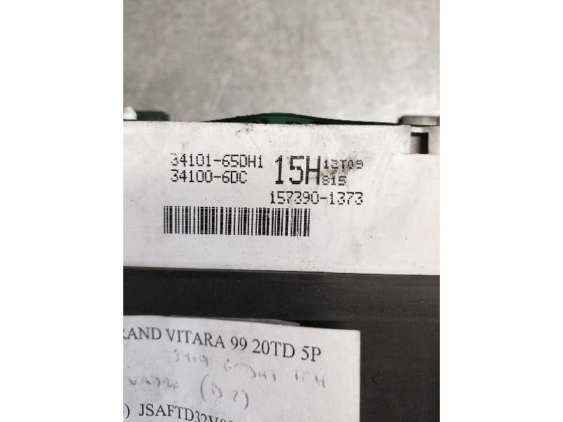 Recambio de cuadro instrumentos para suzuki grand vitara 5 puertas sq (ft) 2.0 turbodiesel cat referencia OEM IAM 3410165DH1 15H