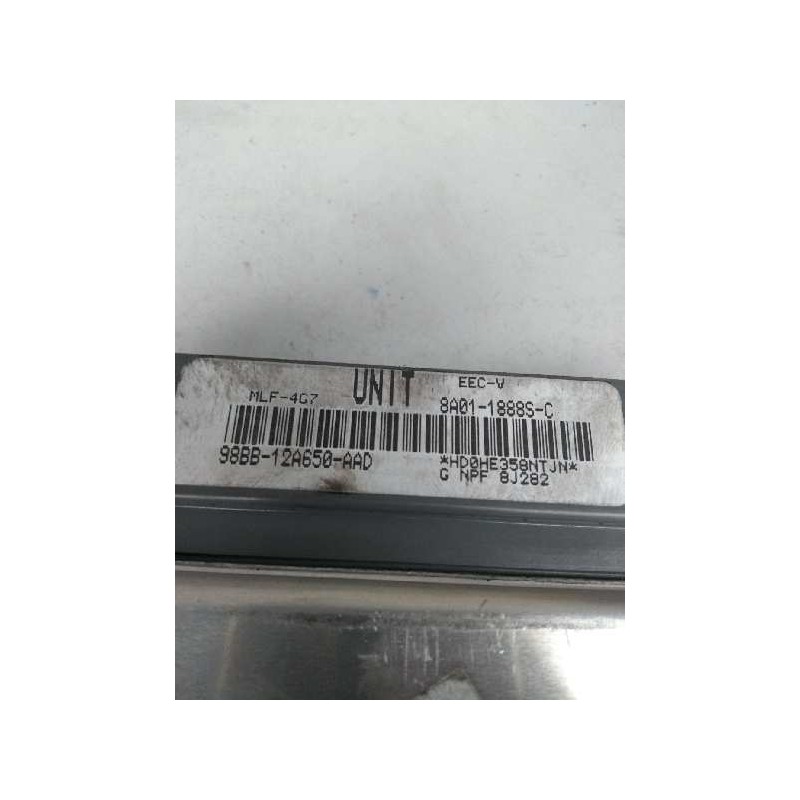Recambio de centralita motor uce para ford cougar (mc) 2.5 v6 24v cat referencia OEM IAM 98BB12A650AAD UNIT 
