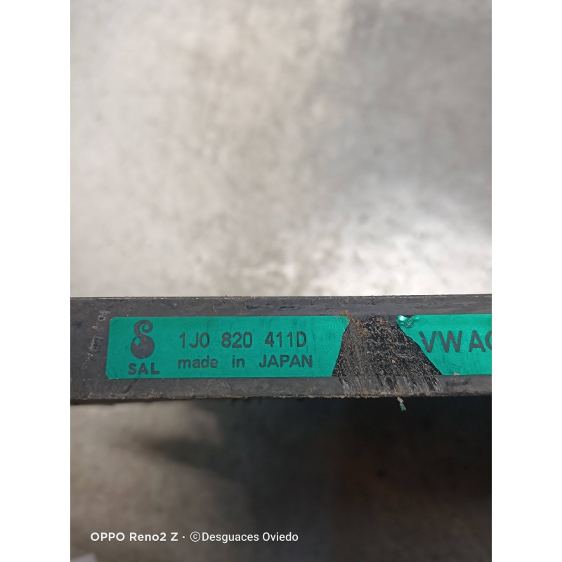 Recambio de condensador / radiador aire acondicionado para audi s3 (8l) 1.8 t (165kw) referencia OEM IAM 1J0820411D  