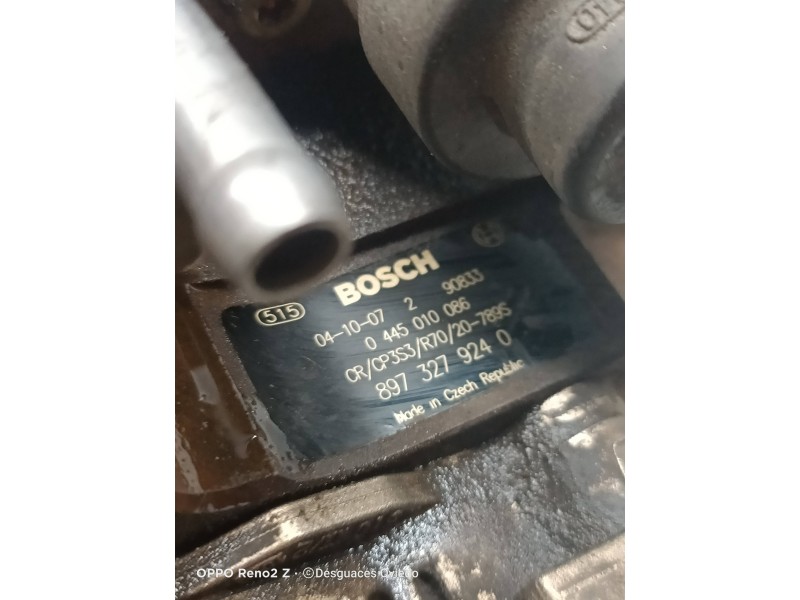 Recambio de bomba inyeccion para opel astra h caravan cosmo referencia OEM IAM 0445010086 8973279240 