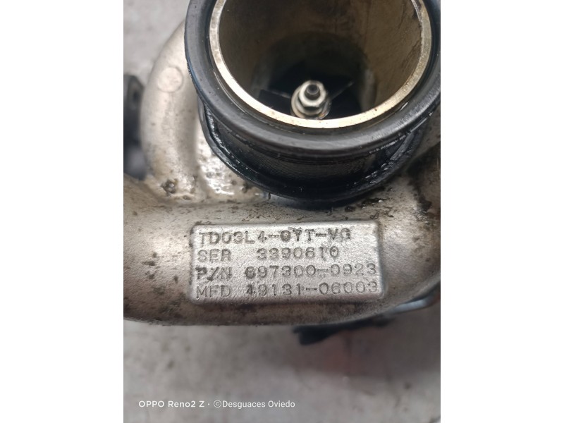 Recambio de turbocompresor para opel astra h caravan cosmo referencia OEM IAM 3390610 6973000923 4913106003