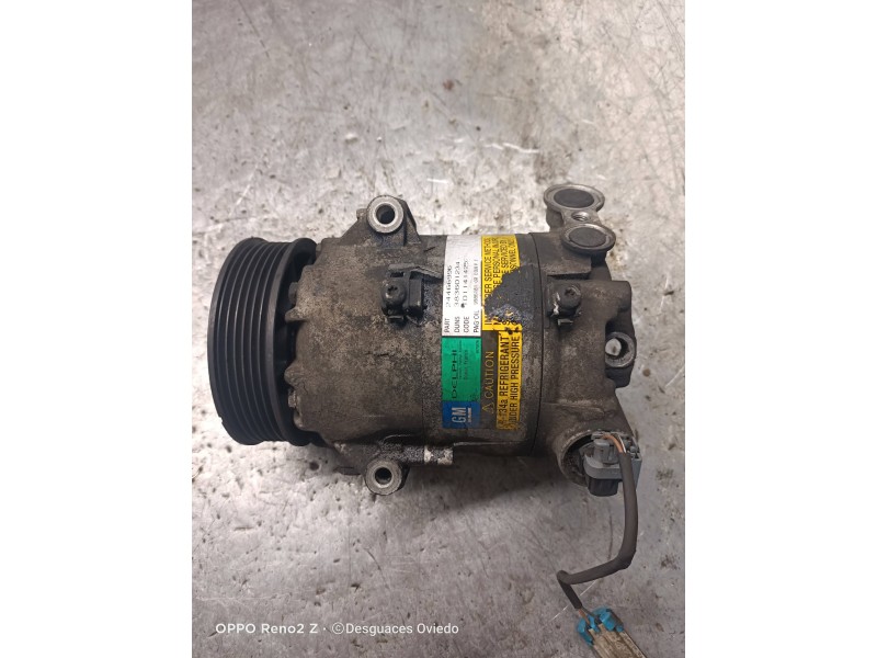 Recambio de compresor aire acondicionado para opel astra h caravan cosmo referencia OEM IAM 24466996 10114142528 