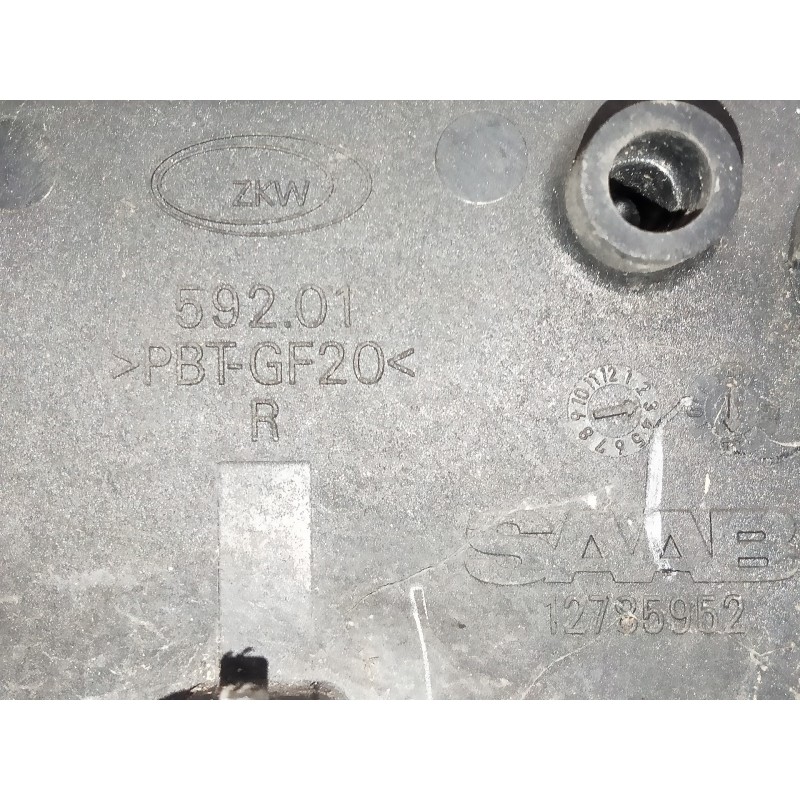 Recambio de faro antiniebla derecho para saab 9-3 berlina 1.8 t vector referencia OEM IAM 12785952  