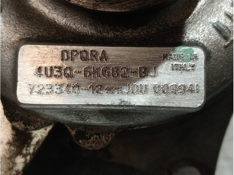 Recambio de turbocompresor para peugeot 407 referencia OEM IAM 4U3Q6K682BJ 72334012 GARRET
