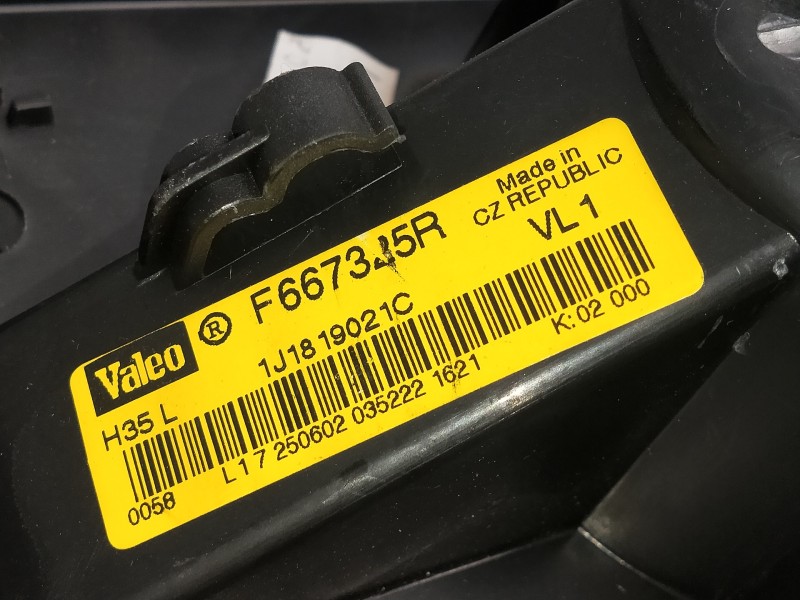 Recambio de motor calefaccion para audi s3 (8l) 1.8 t (165kw) referencia OEM IAM F667325R 1J1819021C 