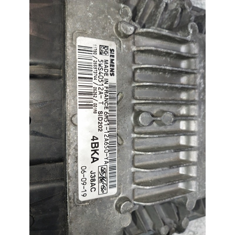 Recambio de centralita motor uce para ford focus c-max (cap) ghia (d) referencia OEM IAM 5WS40512AT 6M5112A650YA 