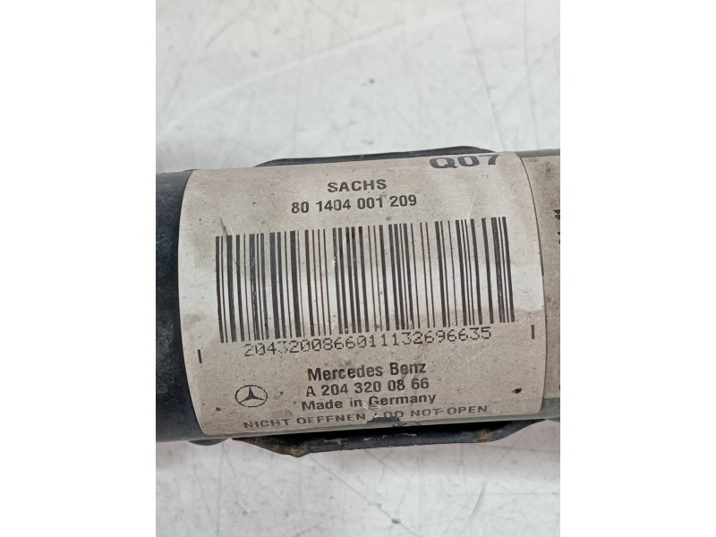 Recambio de amortiguador delantero derecho para mercedes clase c (w204) lim. c 250 cgi blueefficiency (204.047) referencia OEM I