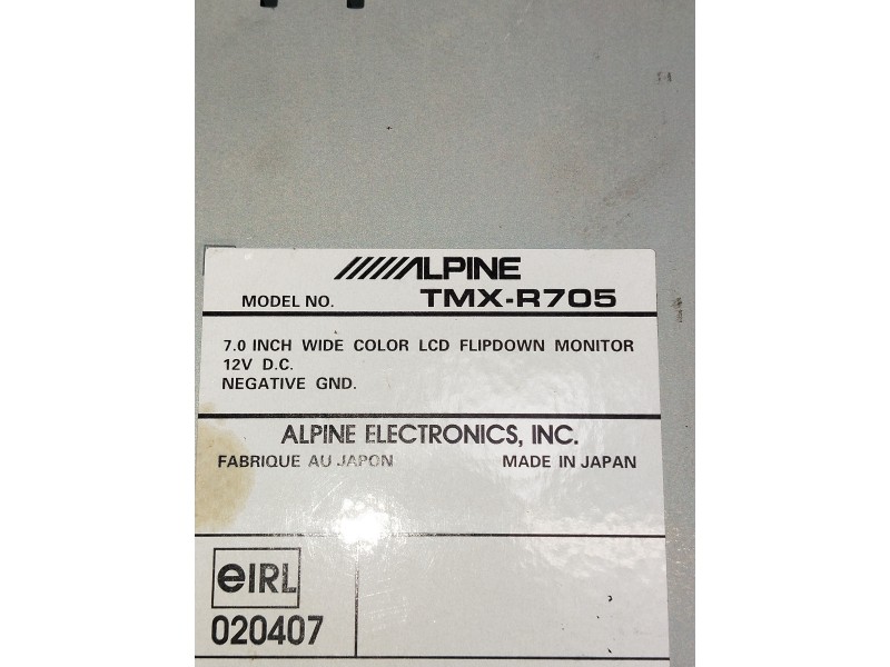 Recambio de luz interior para audi s3 (8l) 1.8 t (165kw) referencia OEM IAM TMXR705 ALPINE 