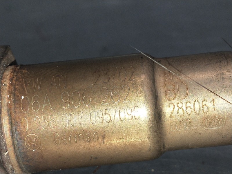 Recambio de sonda lambda para audi s3 (8l) 1.8 t (165kw) referencia OEM IAM 0258007096096 06A906262 