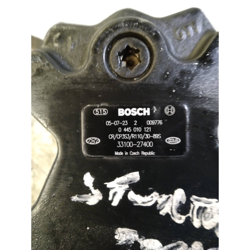 Recambio de bomba inyeccion para kia sportage concept referencia OEM IAM 0445010121 CP3S3R1103089S 009776 BOSCH Recambio de bomba inyeccion para kia sportage concept referencia OEM IAM 0445010121 CP3S3R1103089S 009776 BOSCH