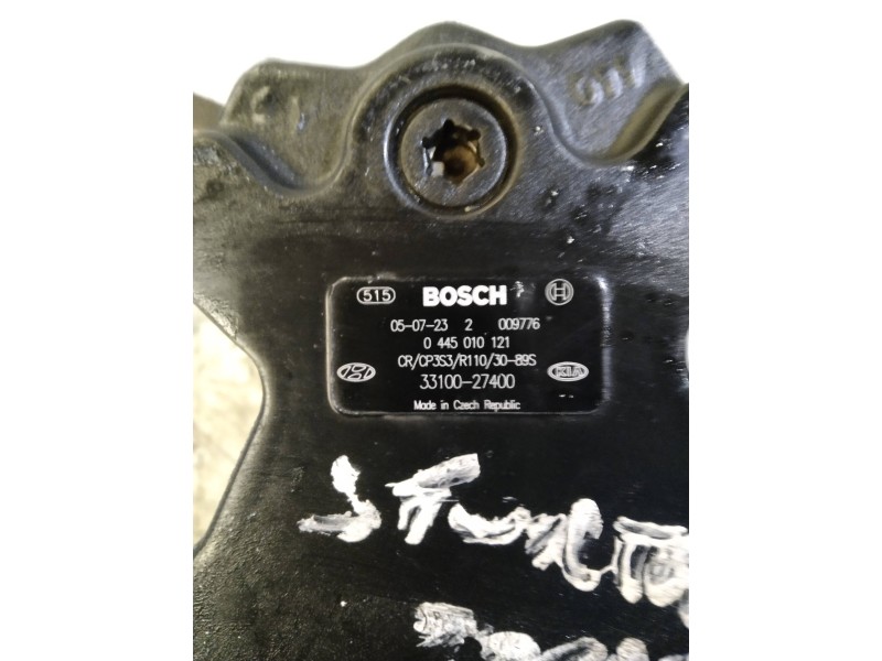 Recambio de bomba inyeccion para kia sportage concept referencia OEM IAM 0445010121 CP3S3R1103089S 009776 BOSCH Recambio de bomba inyeccion para kia sportage concept referencia OEM IAM 0445010121 CP3S3R1103089S 009776 BOSCH
