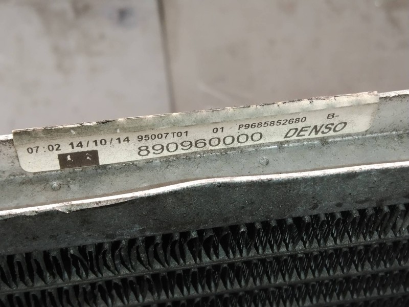 Recambio de radiador agua para peugeot 2008 (--.2013) allure referencia OEM IAM 890960000 9685852680 