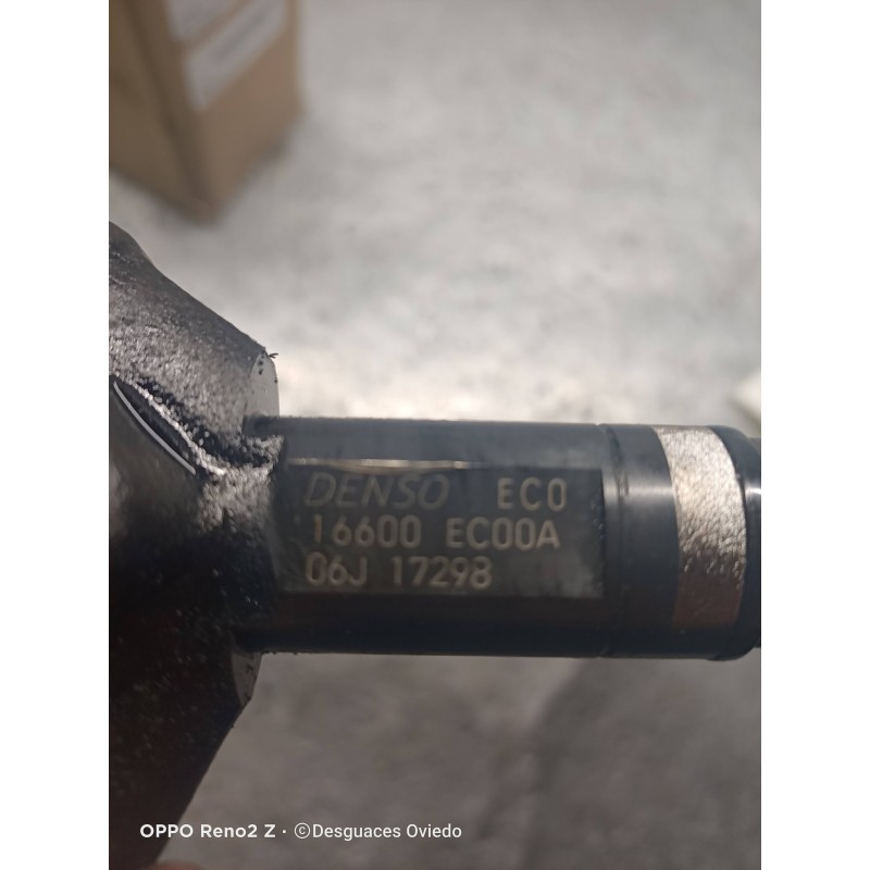 Recambio de inyector para nissan pathfinder (r51) 2.5 dci le referencia OEM IAM 16600EC00A 06J17298 DENSO
