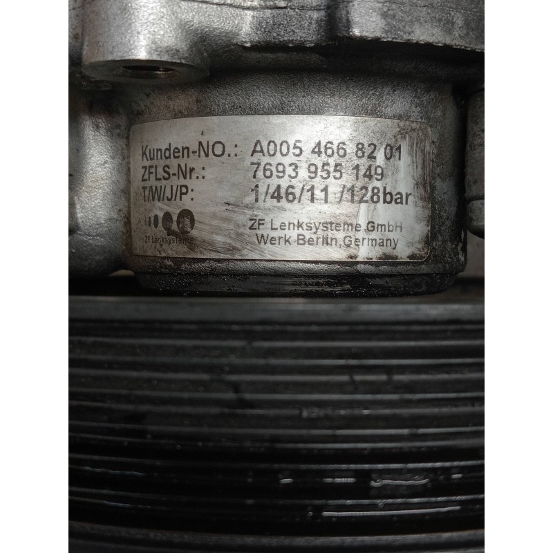 Recambio de bomba direccion para mercedes clase c (w204) lim. c 250 cgi blueefficiency (204.047) referencia OEM IAM 7693955149 A