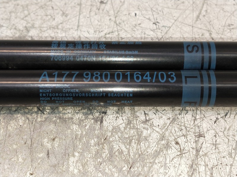 Recambio de amortiguadores maletero / porton para mercedes clase a (bm 177) a 200 d (177.012) referencia OEM IAM A1779800164  