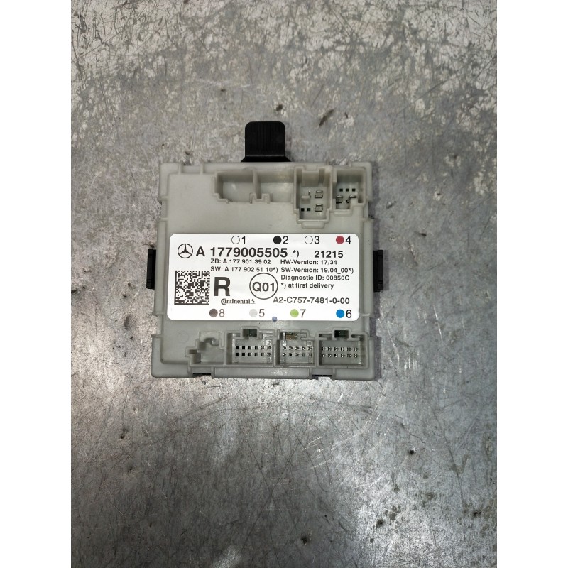 Recambio de modulo electronico para mercedes clase a (bm 177) a 200 d (177.012) referencia OEM IAM A1779005505 A1779013902 A2C75
