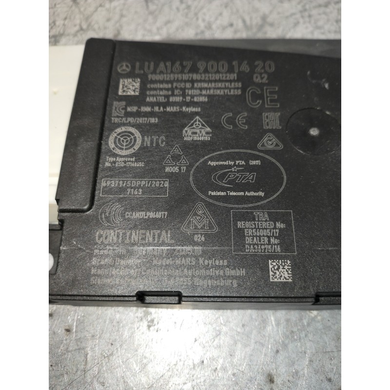 Recambio de modulo electronico para mercedes clase a (bm 177) a 200 d (177.012) referencia OEM IAM A1679001420  