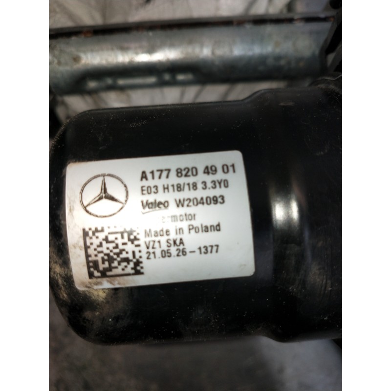 Recambio de motor limpia delantero para mercedes clase a (bm 177) a 200 d (177.012) referencia OEM IAM A1778204901 W000075872 
