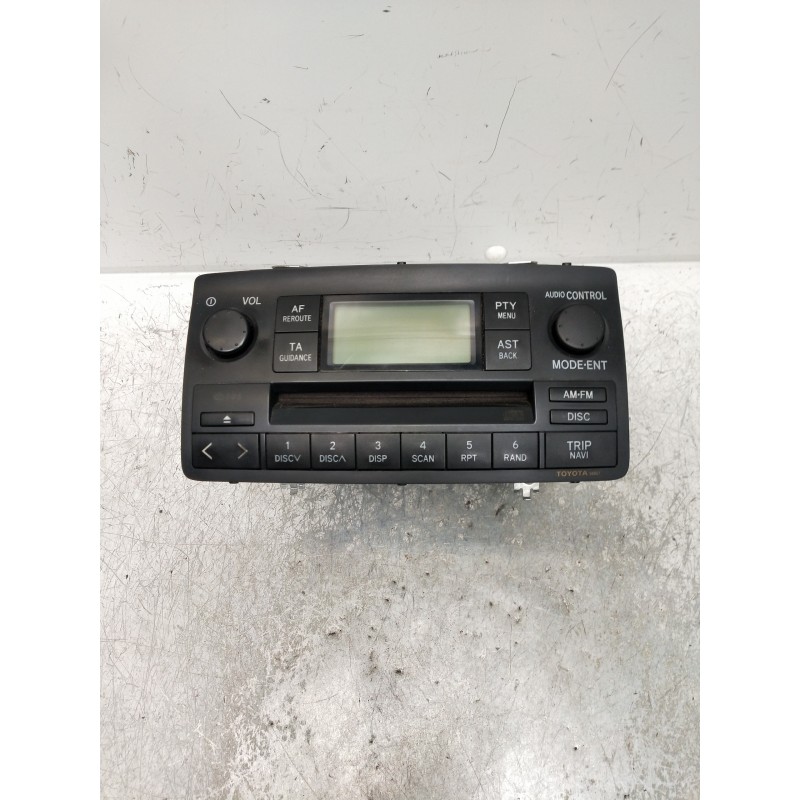 Recambio de sistema audio / radio cd para toyota corolla (e12) 1.6 linea sol berlina 3/5 referencia OEM IAM   