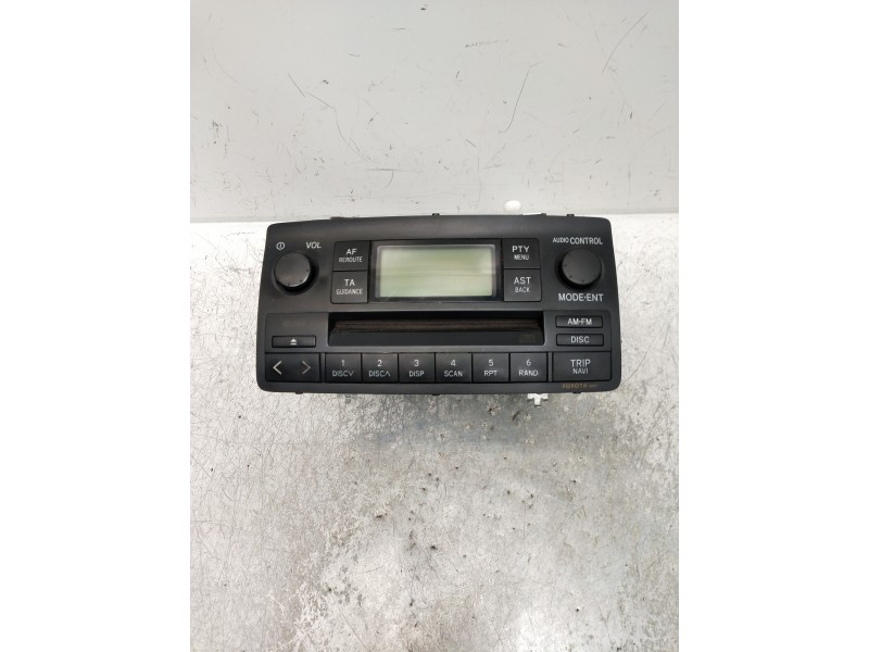 Recambio de sistema audio / radio cd para toyota corolla (e12) 1.6 linea sol berlina 3/5 referencia OEM IAM   