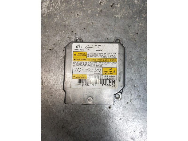 Recambio de centralita airbag para daewoo lacetti se referencia OEM IAM 96406714  
