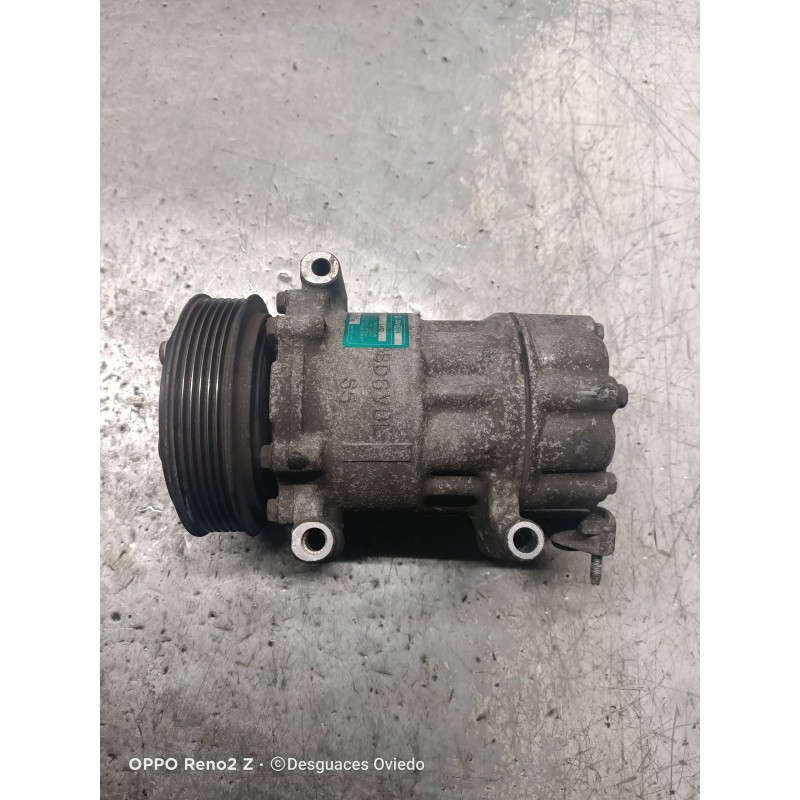 Recambio de compresor aire acondicionado para citroen c3 1.4 sx plus referencia OEM IAM 9655191680 SD6V12 