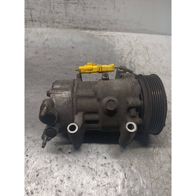 Recambio de compresor aire acondicionado para citroen c3 1.4 sx plus referencia OEM IAM 9655191680 SD6V12 
