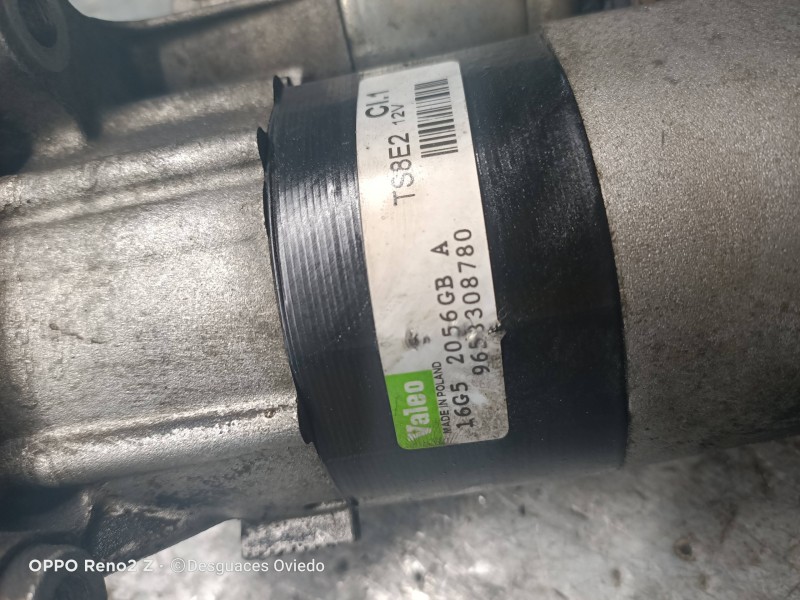 Recambio de motor arranque para citroen c3 1.4 sx plus referencia OEM IAM 9653308780  