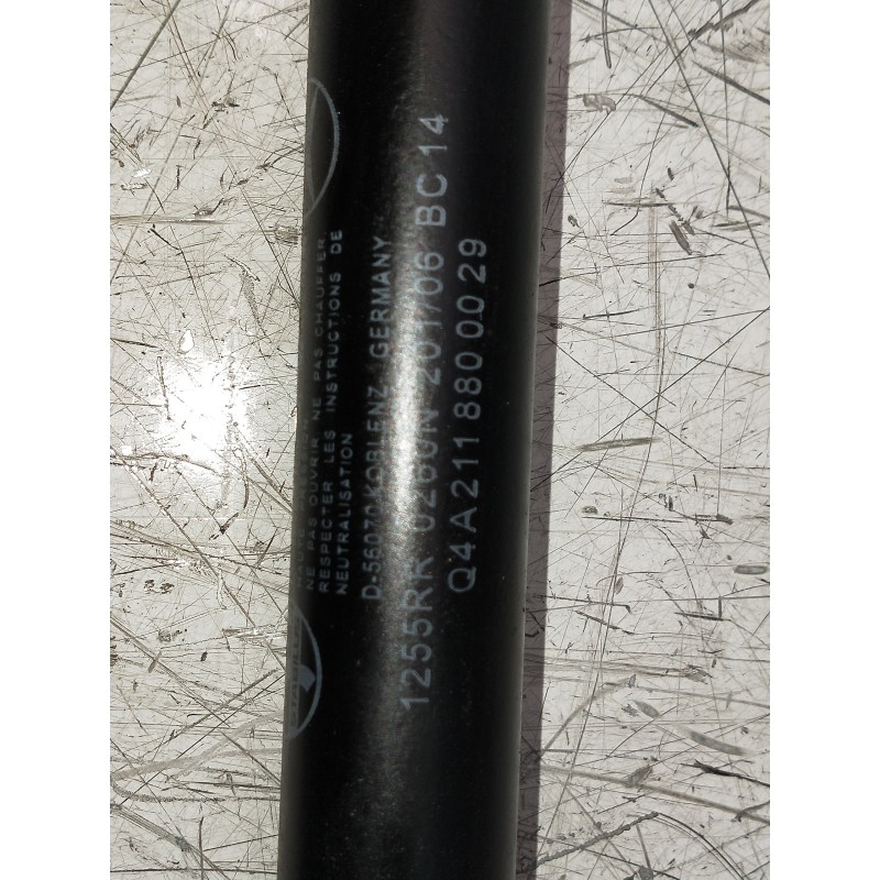 Recambio de amortiguadores capo para mercedes clase cls (w219) 350 cgi (219.357) referencia OEM IAM A2118800029  