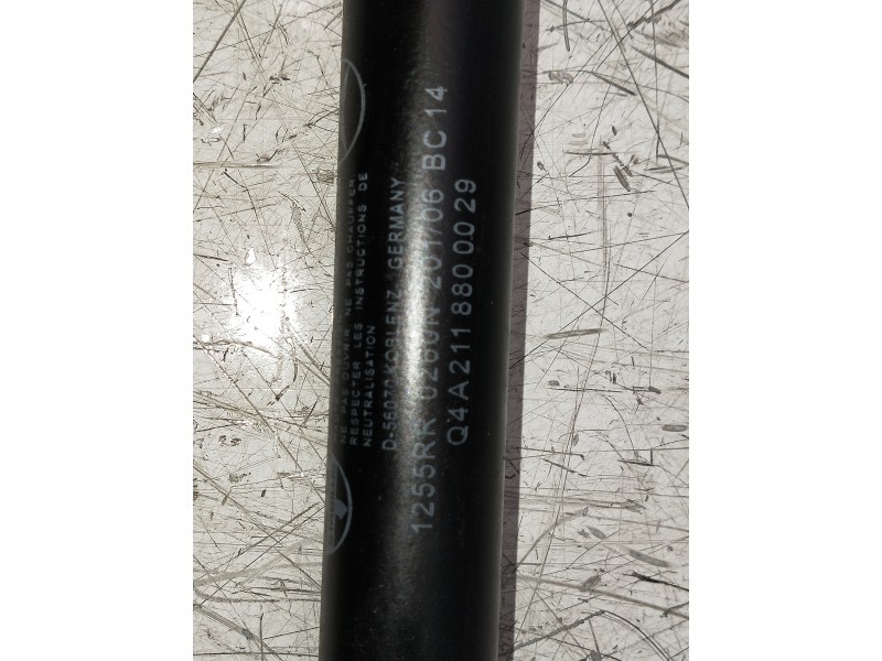 Recambio de amortiguadores capo para mercedes clase cls (w219) 350 cgi (219.357) referencia OEM IAM A2118800029  