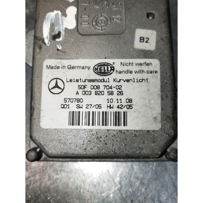 Recambio de centralita faros xenon para mercedes clase cls (w219) 350 cgi (219.357) referencia OEM IAM 5DF00870402 A0038205826 