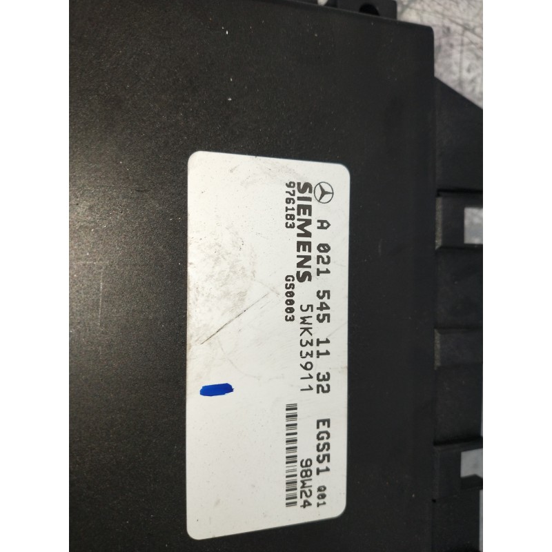 Recambio de centralita cambio automatico para mercedes clase e (w210) berlina diesel 290 turbodiesel (210.017) referencia OEM IA