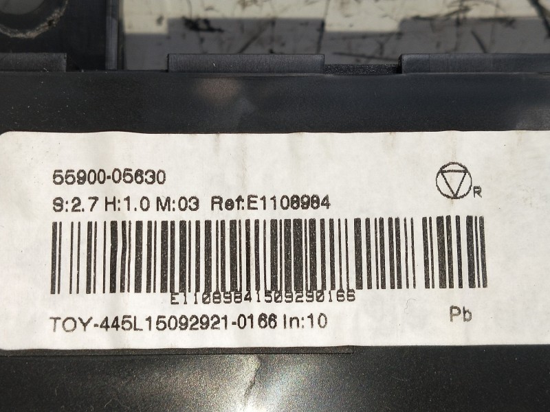 Recambio de mando calefaccion / aire acondicionado para toyota avensis advance referencia OEM IAM 5590005630 E1108984 
