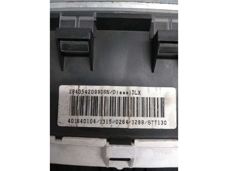 Recambio de cuadro instrumentos para tata indigo marina 1.4 referencia OEM IAM 284354209906N  